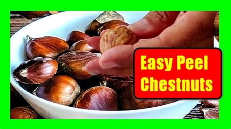 how to peel chestnut|how to peel chestnuts microwave.